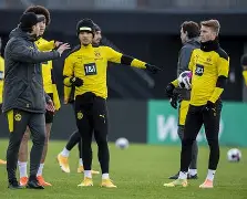 多特蒙德训练开放日，清晨手感冰凉引欢呼，CBA季后赛在即，临场指挥获称赞(球迷及市民对cba季前赛活动的期待海采)